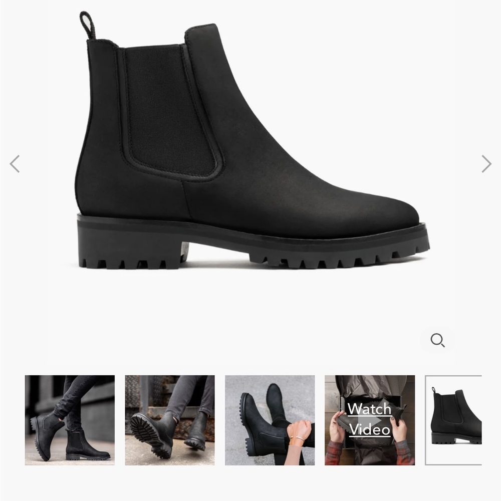 Thursday Boot Company Legend black matte Chelsea boot size 7.5